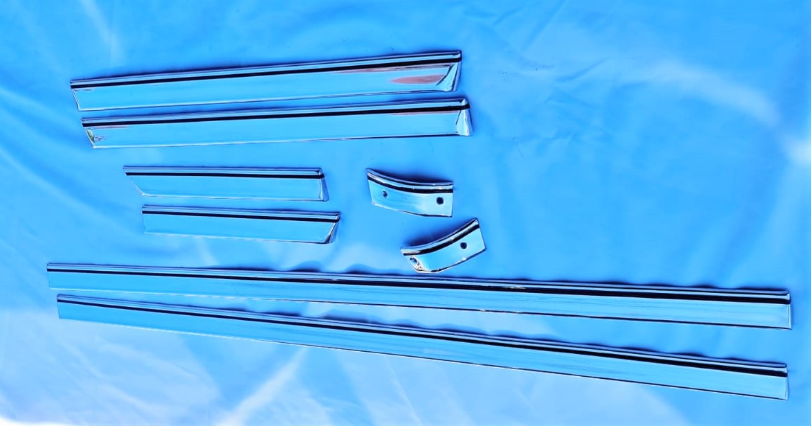 Frisos Laterais Caçamba Caixa de Ar Ford F100